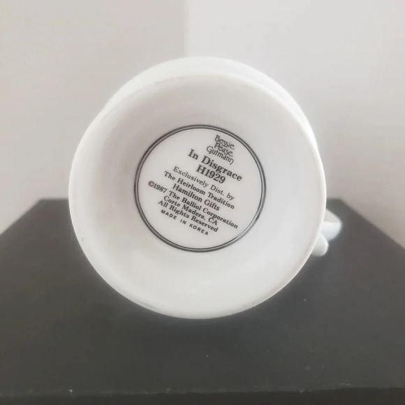 Vintage set of 2 1987 Bessie  Pease Gutmann Footed Children/Puppy Scenes. - Picture 6 of 8